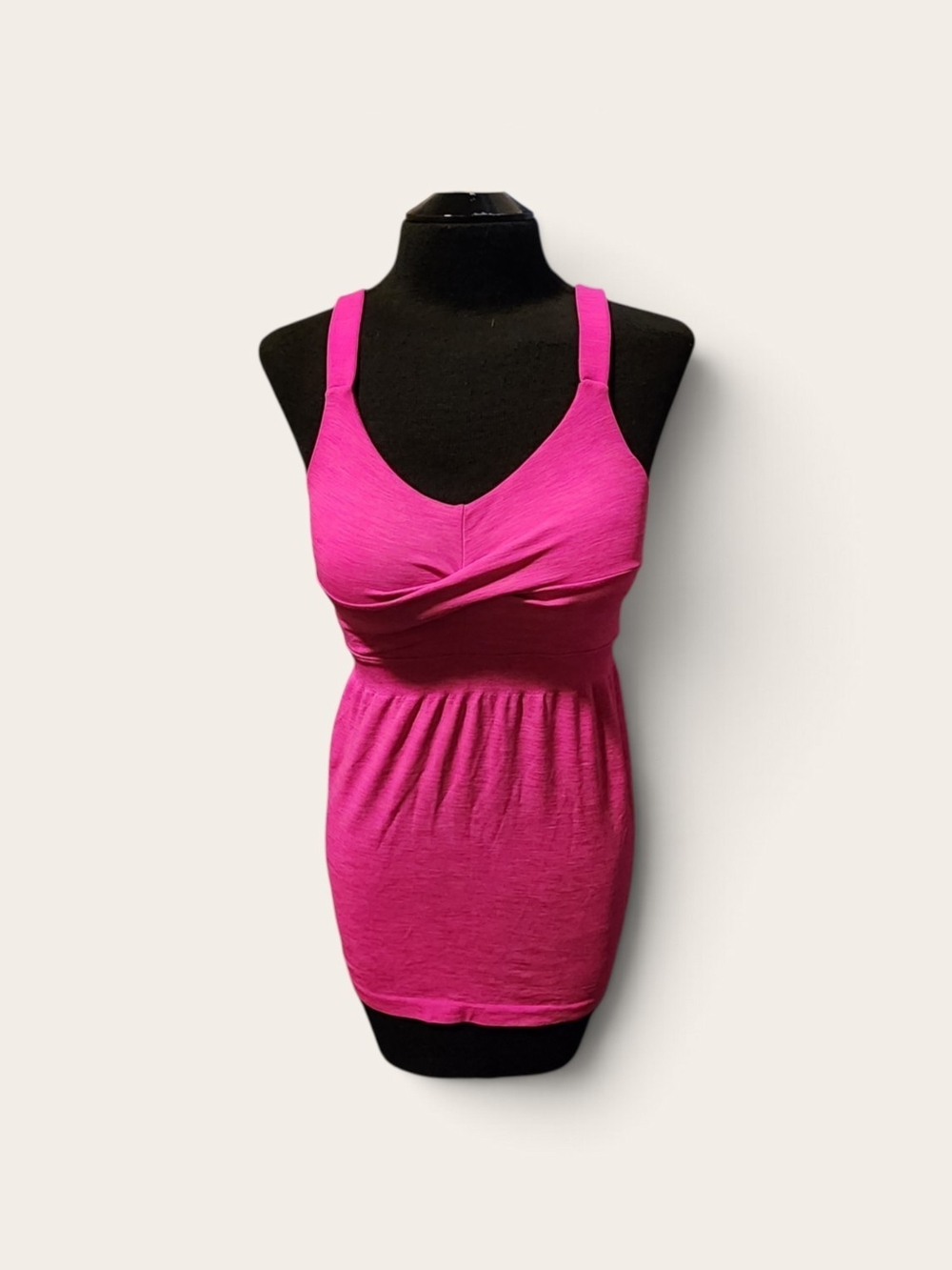 Athleta Fuchsia Twist-Front Camisole Tank